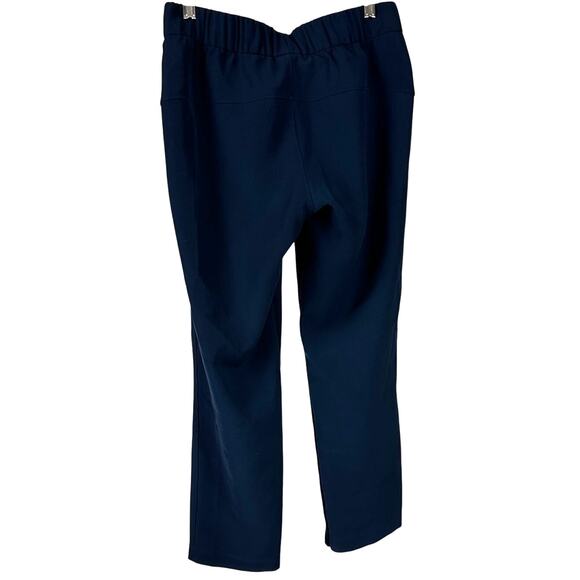 Lululemon On The Fly Crop Woven 23" True Navy Women's Size 4 Excellent Condition - Picture 6 of 12